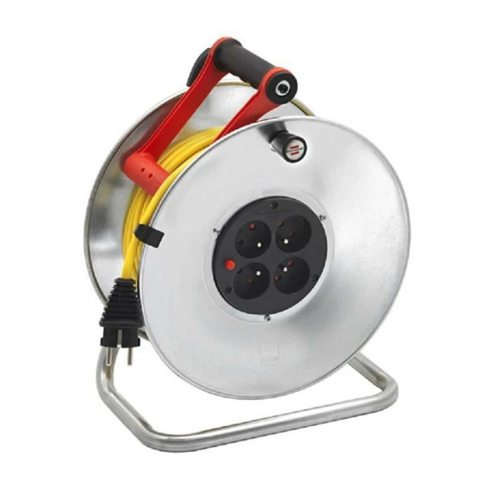 Brennenstuhl Enrouleur Silver Brico-500 50m H05vv-f 3g1.5 1 Brennenstuhl Enrouleur Silver Brico-500 50m H05vv-f 3g1.5