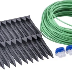 Jeu D’accessoires Ar11 Pour Robot Tondeuses - Connecteurs - Câble Périphérique Et Piquets