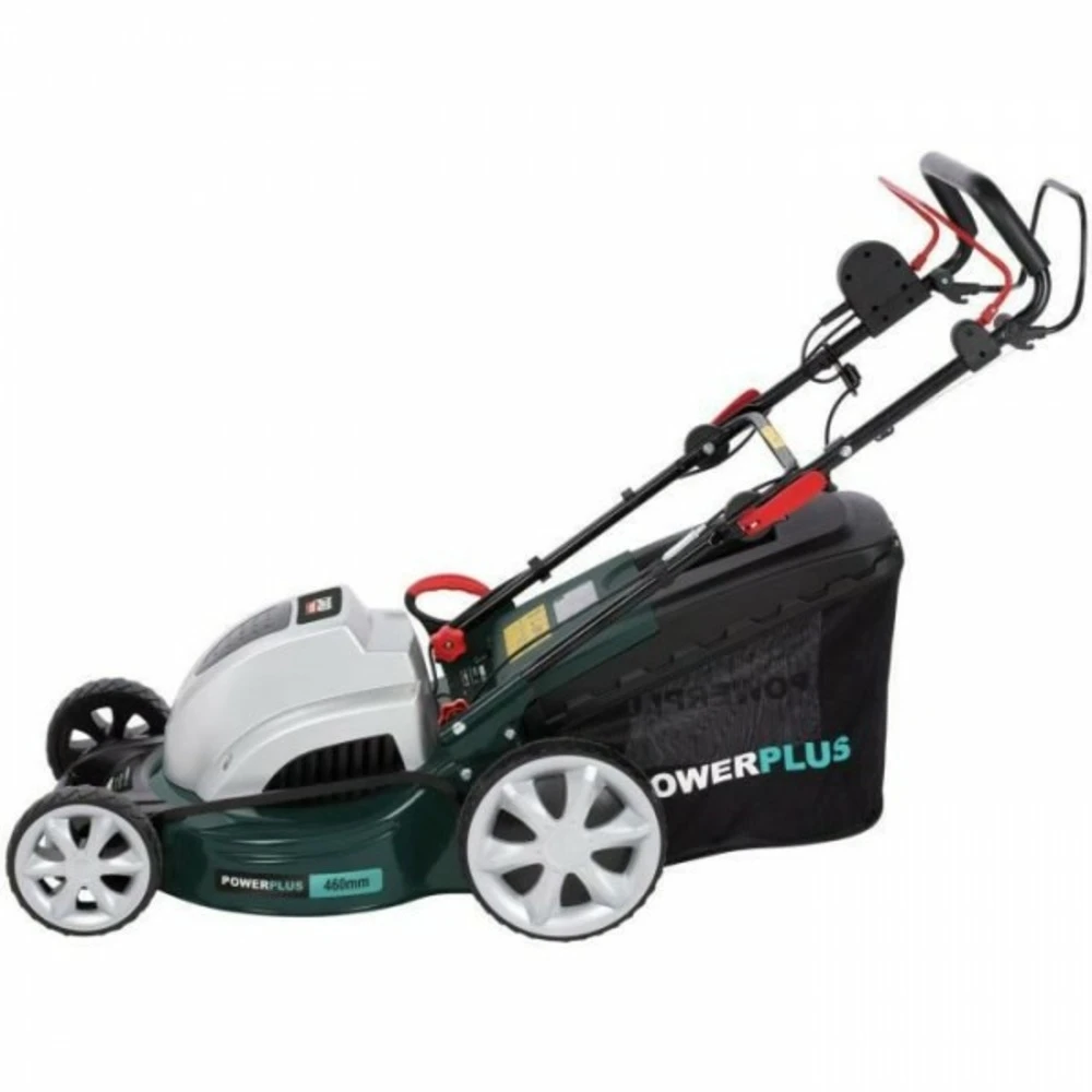 Powerplus Tondeuse A Gazon électrique Autotractée - - 1800w - 46 Cm De Coupe - Mulching 4 Powerplus Tondeuse A Gazon électrique Autotractée - - 1800w - 46 Cm De Coupe - Mulching – Image 4