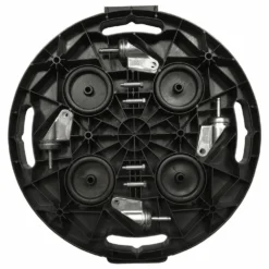 VIDAXL Support Sur Roulettes Pour Plantes Diamètre 40 Cm Noir 275 Kg -Karcher Soldes 64798cbd5a9897.25714066