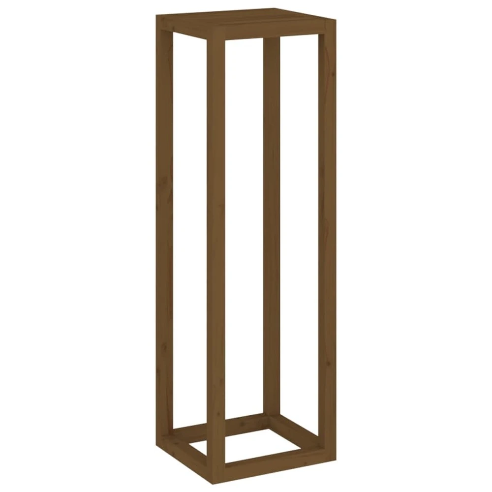 VIDAXL Ensemble De Supports Pour Plantes 3 Pcs Marron Miel Bois De Pin 7 VIDAXL Ensemble De Supports Pour Plantes 3 Pcs Marron Miel Bois De Pin – Image 7