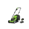 Tondeuse Greenworks 24v - Coupe De 33cm - 1 Batterie 2.0 Ah - 1 Micro-chargeur - G24lm33k2