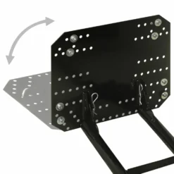 VIDAXL Chasse-neige Pour Vtt 115x38 Cm Noir -Karcher Soldes 6480d37b94d087.93308578