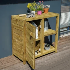 Table De Rempotage Avec étagères Et Porte - Essencia -Karcher Soldes 648276416f0fb5.38270291