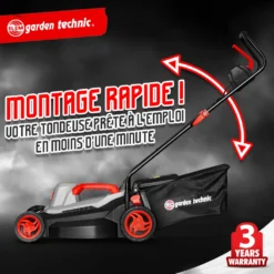 Tondeuse à Gazon électrique 1800w - Largeur De Coupe 40cm - Elem Garden 7 Tondeuse à Gazon électrique 1800w - Largeur De Coupe 40cm - Elem Garden -Karcher Soldes 75902b83960a7015